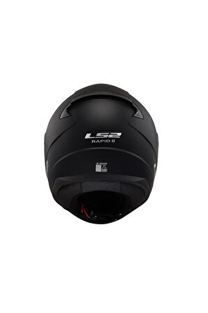 Rapid 2 Mat Siyah Kask (YENİ SERİ)
