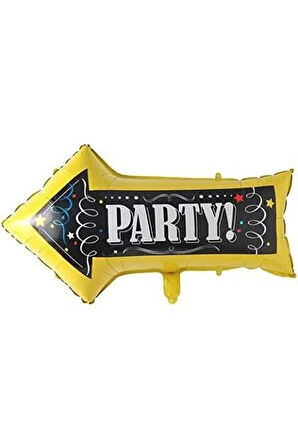 Parti Oku Şekilli Folyo Balon