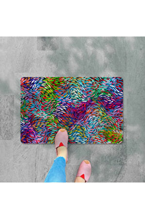 Dijital baskılı kapı önü paspas ev içi ve dışı için banyo lavabo balkon mutfak için  ve yıkanabilir