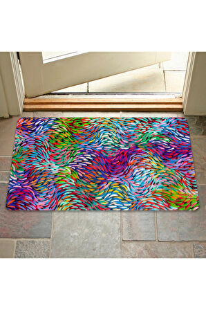 Dijital baskılı kapı önü paspas ev içi ve dışı için banyo lavabo balkon mutfak için  ve yıkanabilir