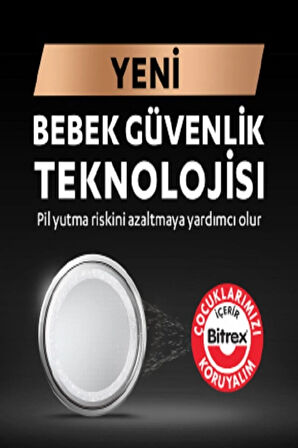 Özel 2025 Lityum Düğme Pil 3v, 2’li Paket (CR2025)