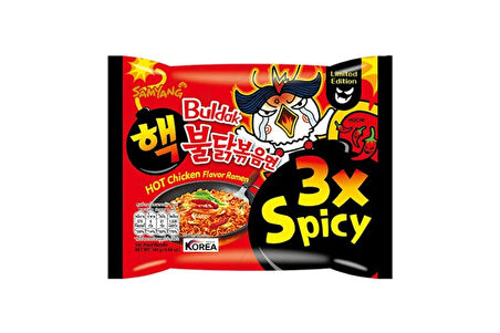 Samyang Buldak 3X Acılı Tavuk Aromalı Ramen