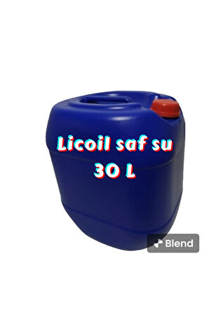 Licoil Saf Su 30 Litre  Ütü-Akü -Radyatör Suyu