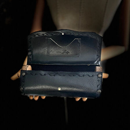 Hakiki Deri, El Yapımı Kadın Çanta, Kadın Cüzdan Larissa v45