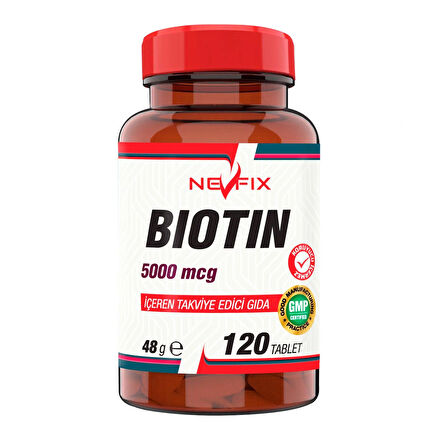 Biotin 5000 mcg 120 Tablet