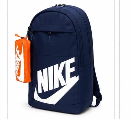 Elemental Unisex Sırt Çantası Okul Çantası Günlük Spor Seyahat Antrenman Laptop Çantası Renkli LACİVERT