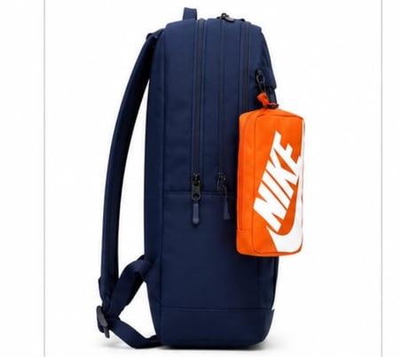 Elemental Unisex Sırt Çantası Okul Çantası Günlük Spor Seyahat Antrenman Laptop Çantası Renkli LACİVERT