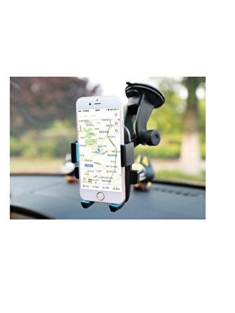 Araç İçi Cam ve Torpido Vantuzlu Telefon Tutucu CM-234