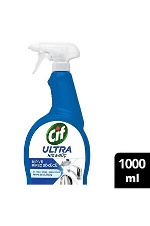 Cif ULTRA Hız&Güç Kir ve Kireç Sökücü Sprey 1000 ml