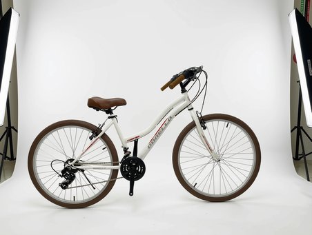 DORELLO 26 Jant 21 Vites SHIMANO Aktarıcılı Bisiklet – Kahverengi Tekerlek ve Elcik