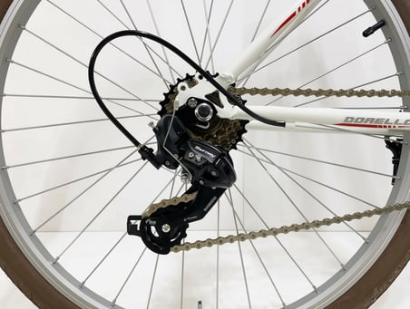 DORELLO 26 Jant 21 Vites SHIMANO Aktarıcılı Bisiklet – Kahverengi Tekerlek ve Elcik