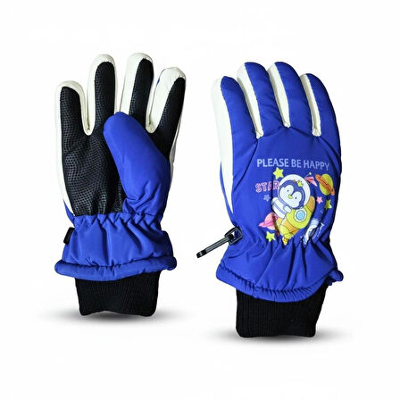 1-3 Yaş Erkek Çocuk Şişme Kar Kayak Eldiveni