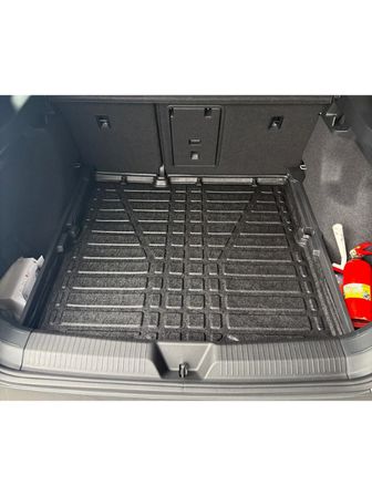 Sahler Volkswagen ID.4 2020+ Uyumlu 4.5d Premium Havuzlu Oto Paspas ve Liner Marka 3D ÜST Bagaj Havuzu
