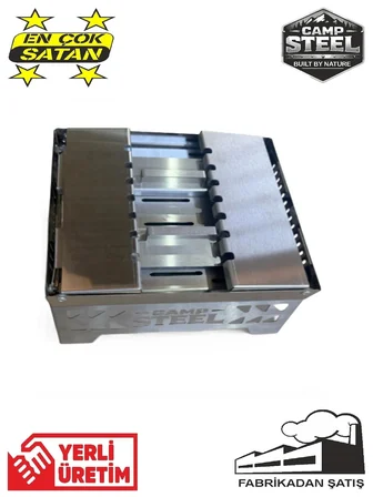 CAMP STEEL CS-M03 MİNİ MOTORCU MANGALI