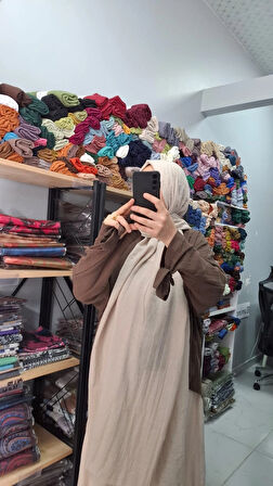 Aminesil Konfor Pamuk Şal İğde Renk