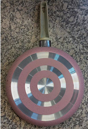 Granit Kaplama 24 cm tava yanmaz yapışmaz ekonomik ev öğrenci Tavası