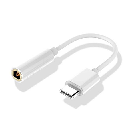 4417 Type C To 3.5mm Kulaklık Ses Çevirici Dönüştürücü Aux Adaptör