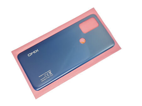 Omix x500 Arka Pil Batarya Kapağı Mavi