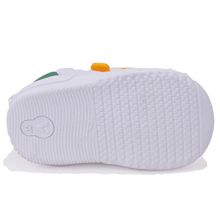 Vicco Forum 950E25K261 Beyaz Yeşil Ortopedik Erkek Bebe Spor Ayakkabı