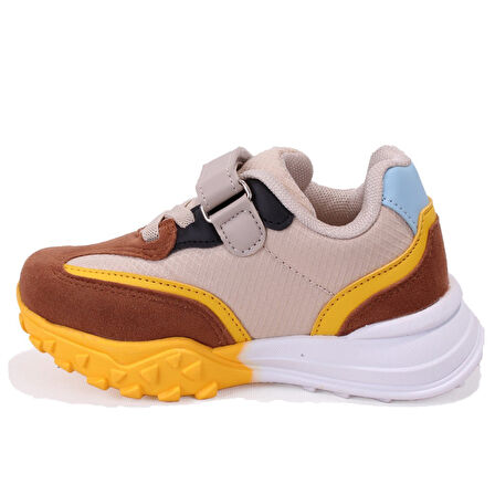 Vicco Surf 346B25K253 Bej Ortopedik  Günlük Erkek Çocuk Spor Ayakkabı