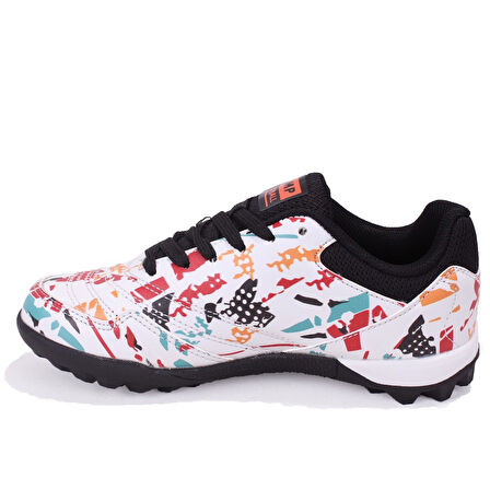 Jump 31524 Beyaz Halı Saha Çocuk Futbol Ayakkabı