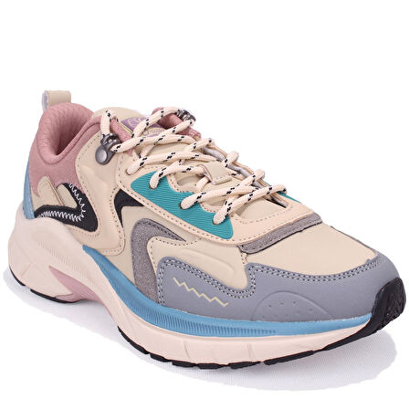 Jump 30866 Bej Pembe Ortopedik Ortopedik Günlük Kadın Spor Ayakkabı