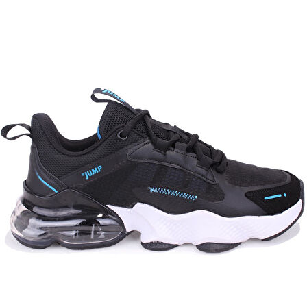 Jump 32255 Siyah Ortopedik Ortopedik Günlük Erkek Spor Ayakkabı