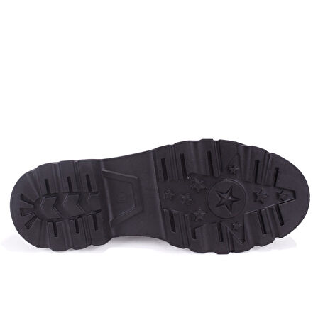 Dagoster DZA07-90801 Siyah Rugan Günlük Loafer  Kadın Ayakkabı