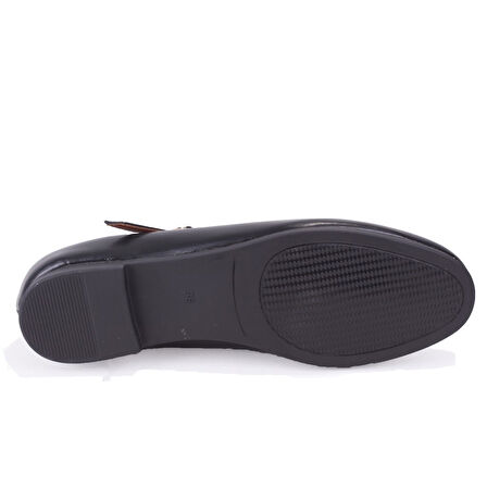 Dagoster DZA07-108526452 Siyah Günlük Babet Kadın Ayakkabı