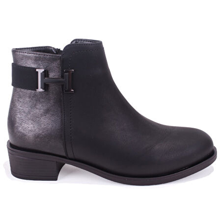 Dagoster DZA07-6822164 Siyah  Günlük Topuklu Kadın Bot