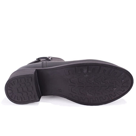 Dagoster DZA07-6822164 Siyah  Günlük Topuklu Kadın Bot