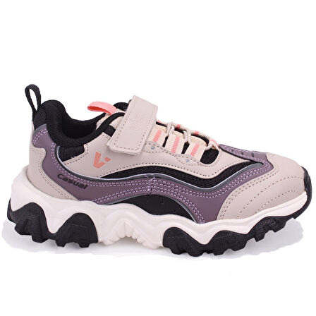 Vicco Pote 346F25K244 Bej Ortopedik Günlük Kız Çocuk Spor Ayakkabı