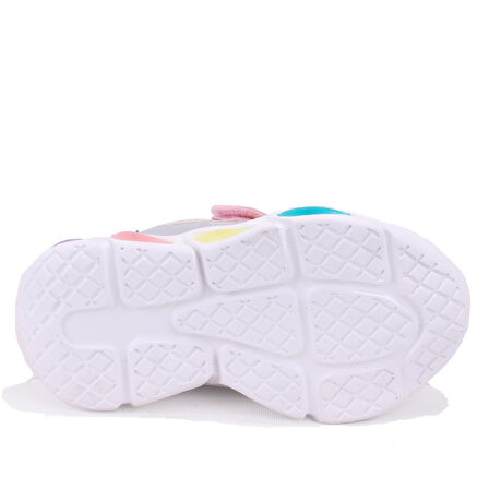 Vicco Lamb 346P25K227 Gümüş Ortopedik  Günlük Kız Çocuk Spor Ayakkabı