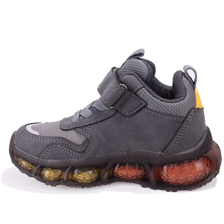 Vicco Willow 946P23K380 Füme Ortopedik Günlük Işıklı Erkek Çocuk Spor Bot