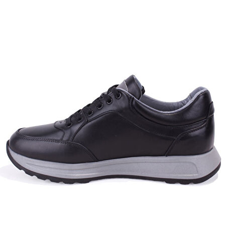 Dagoster DMA08-1992 Siyah Ortopedik Günlük Erkek Deri Ayakkabı