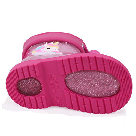 İgor W10339 Bimbi Unicornio Fuşya Ortopedik Kız Çocuk Yağmur Çizme