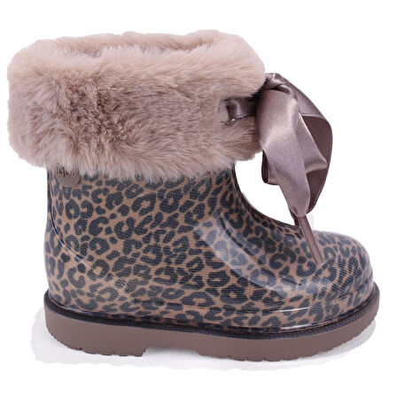 İgor W10338 Bimbi Leo Soft Taupe Ortopedik Kız Çocuk Yağmur Çizme