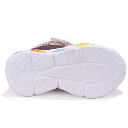 Vicco David 946P25K420 Bej Ortopedik Günlük Işıklı Erkek Çocuk Spor Bot