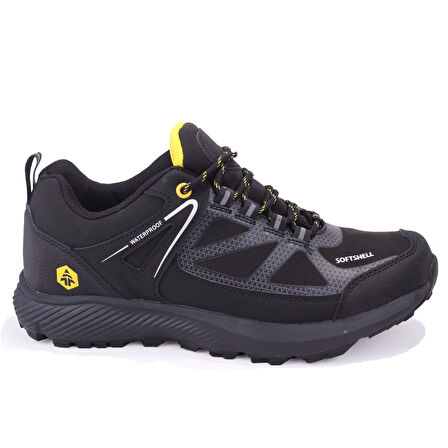 Hammer Jack 10121831 Walker Siyah Sarı Ortopedik Outdoor Su Geçirmez Erkek Spor Ayakkabı