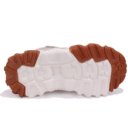 Vicco Radus 946F25K423 Bej Ortopedik Günlük Kız Çocuk Spor Bot