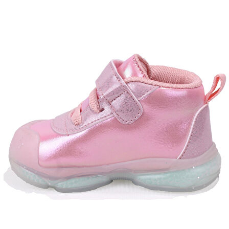 Vicco Gemini 946B25K445 Pudra Ortopedik Işıklı Kız Bebe Spor Bot