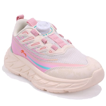 Marco Kids 05-26Y518 Bej Pembe Ortopedik Günlük Kız Çocuk Spor Ayakkabı