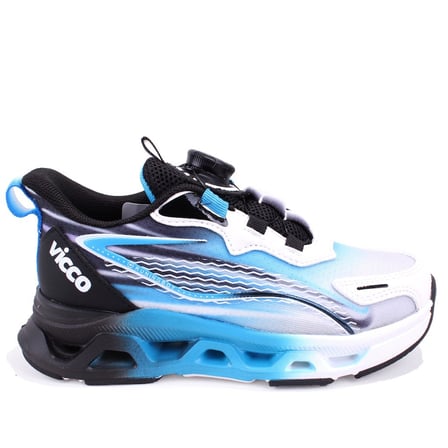 Vicco Vektor 346F26Y159 Siyah Günlük Ortopedik Erkek Çocuk Spor Ayakkabı