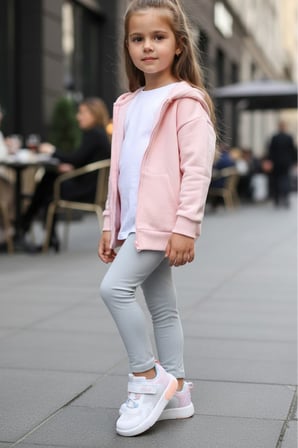 Vicco Babil 346P26Y130 Beyaz Pembe Ortopedik Günlük Işıklı  Kız Çocuk Spor Ayakkabı