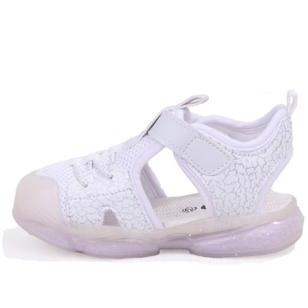 Vicco Monrovia 321B24Y211 Beyaz Ortopedik Günlük Işıklı Kız Çocuk Spor Sandalet