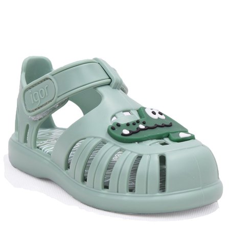 Igor S10371 Tobby Croco Yeşil Günlük Erkek Çocuk Sandalet