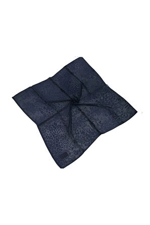 Mısırlı Eşarpları Devore Leopar Desenli Eşarp