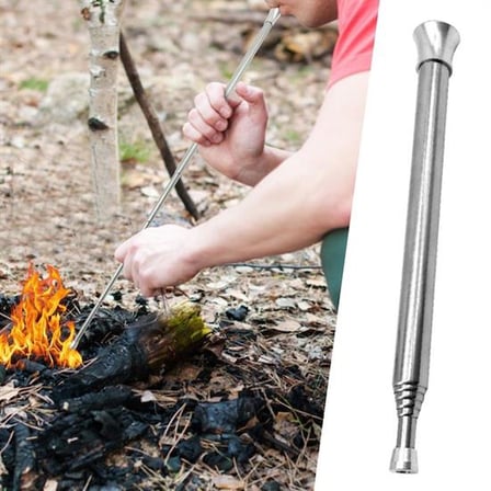 Teleskopik Ateş Başlatıcı Outdoor Üfleme Borusu 63 Cm (5673)