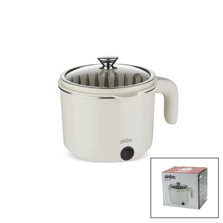 ELEKTRİKLİ ÇOK FONKSİYONLU PİŞİRİCİ PASLANMAZ ÇELİK TENCERE 800ML SCO-5063 (5673)