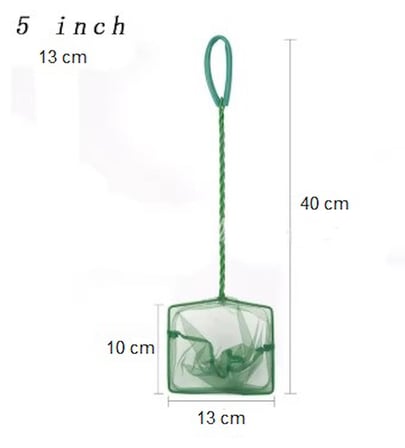 Akvaryum Balık Yakalama Kepçesi 5 inç 13 cm (5673)